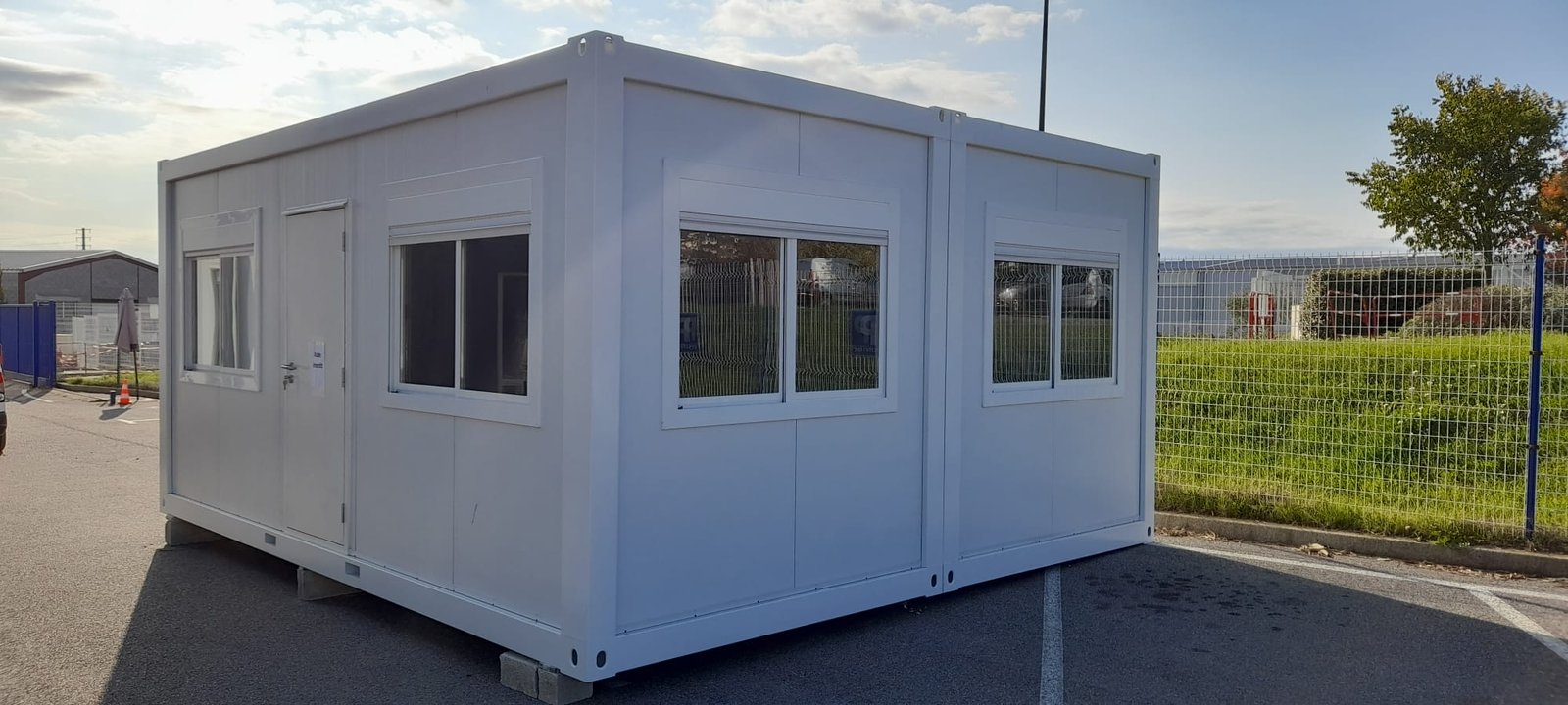 Salle de reunion modulaire Eco 6m a la Savonnerie de Haute Provence a Villeneuve (04)